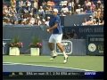 Roddick almost decapitated by a Karlovic's serve