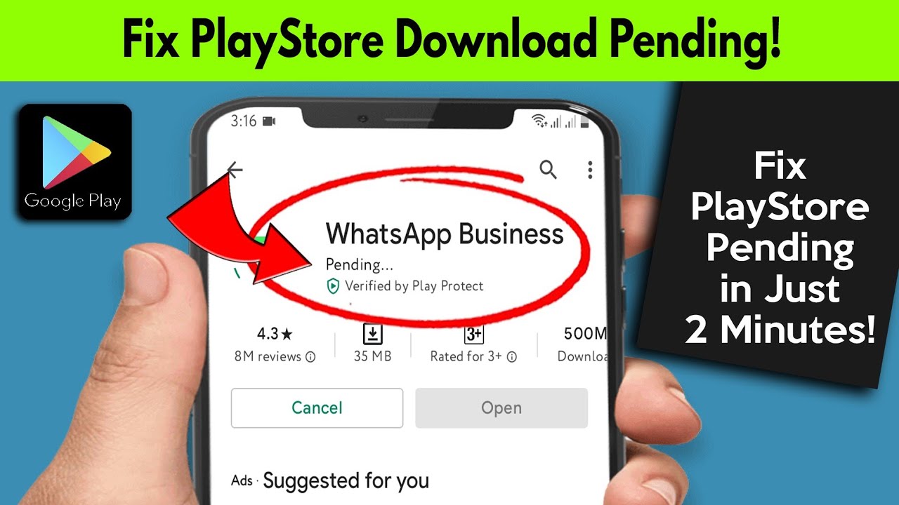 How To Fix Play store Download Pending Problem 2022 || Google Play store Download Pending Problem