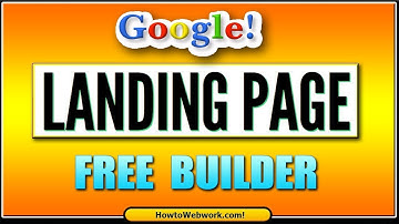 How To Create a FREE Landing Page on Google Sites Free Builder | Tutorial