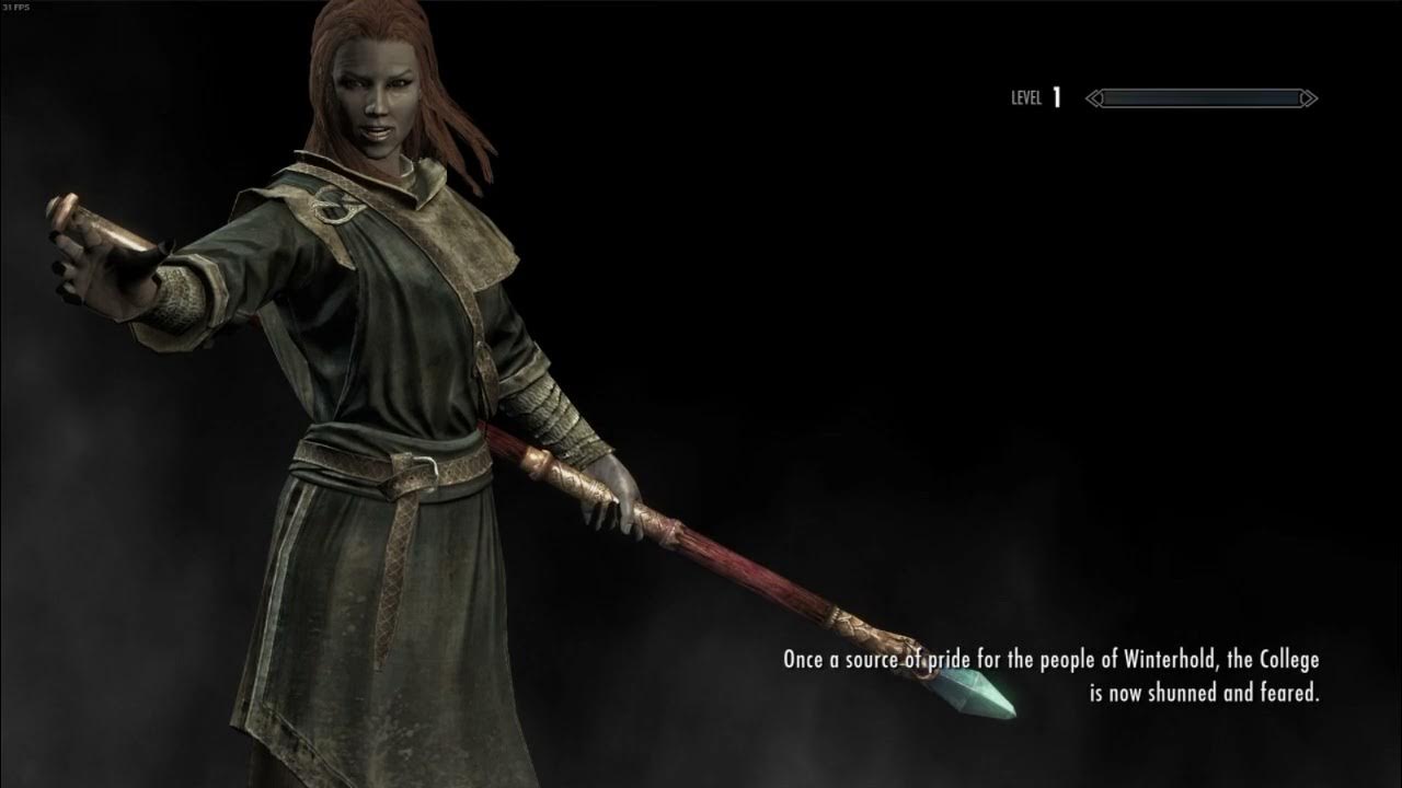 Skyrim College of Winterhold quest chest glitch YouTube