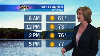 SkyWatch Forecast Friday August 25, 2017