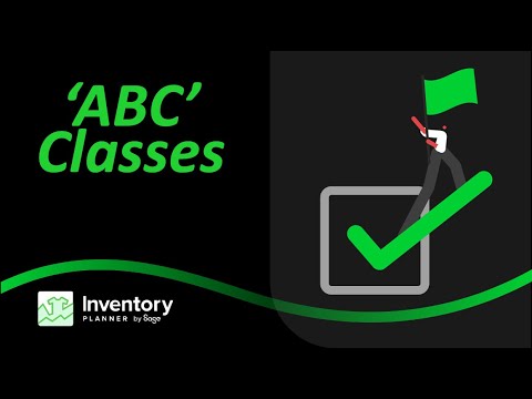 Quick Tip - Reporting - Inventory KPI's - 'ABC Class' Metric!