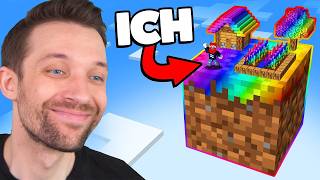 ÜBERLEBENS CHALLENGE auf dem SUPER OP 1 BLOCK! (Minecraft Film)