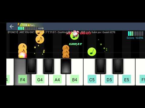 【PONCY】ARE YOU OK? ダイジョブですか? - CosMo@暴走P feat. 初音ミク(Survival) - Perfect Piano