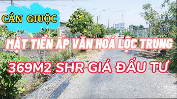 ( Đã Bán)Bán Đất Cần Giuộc Bán Lô Đất Mặt Tiền Ấp Văn Hóa Lộc Trung