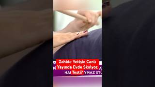 Zahide Yetişle Canlı Yayında Evde Skolyoz Testi? #zahideyetişle #canlıyayında #evdeskolyoztesti