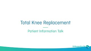 Dr Daniel Mandziak Total Knee Replacement