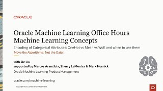 ML Concepts - Encoding of Categorical Attributes: OneHot vs Mean vs WoE and when to use them