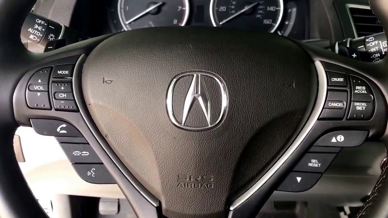 2016 Acura RDX steering wheel air bag replacing YouTube