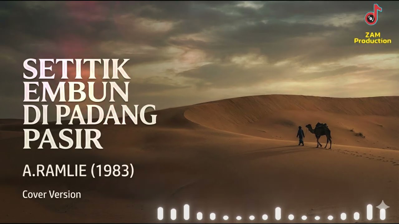 SETITIK EMBUN DI PADANG PASIR - A.RAMLIE (1983) | Cover Version #fypシ゚viral #aramlie #coversong