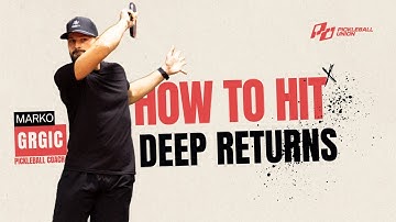 How To Hit Deeper Returns in Pickleball