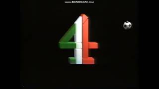 Channel 4 Ident Football Italia Variant 1992 Early Rare Version
