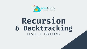 Recursion & Backtracking - Level 2 Training