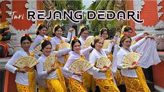 Tari Rejang Dedari Pentas Sekehe Tari Sekar Arcana Ciangsana