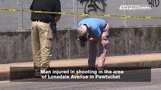 VIDEO NOW: Man wounded in Pawtucket shooting