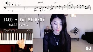 Original Bass Solo composition inspired by &quot;Jaco&quot; - Pat Metheny (sheet music available)