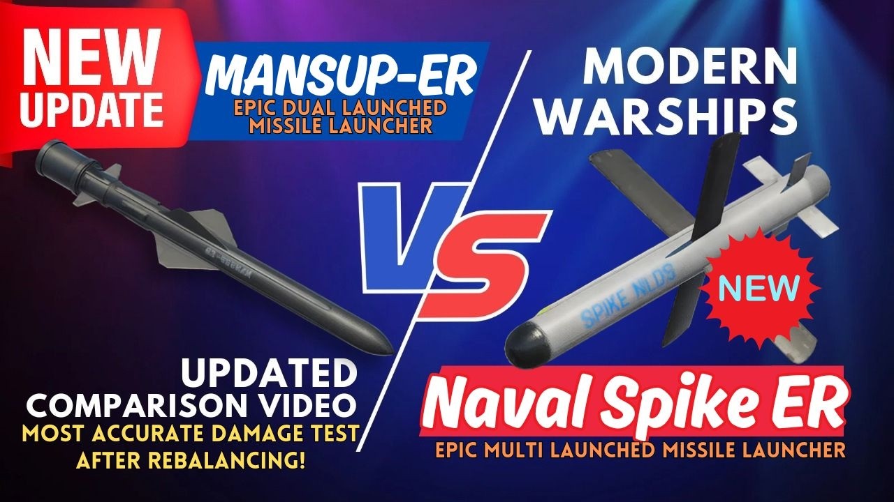 Naval Spike ER versus MANSUP-ER | Modern Warships