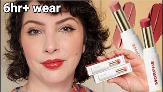 NEW Morphe Liplock Glossy Lipstick - review & wear test