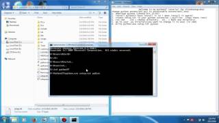 Python tutorial 2.7 (py to exe)