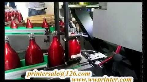 Automatic Glass Bottle Screen Printing Machine CNC04