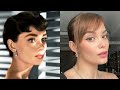 Audrey Hepburn Inspired Makeup Tutorial / Classic Elegant Look with Eyeliner