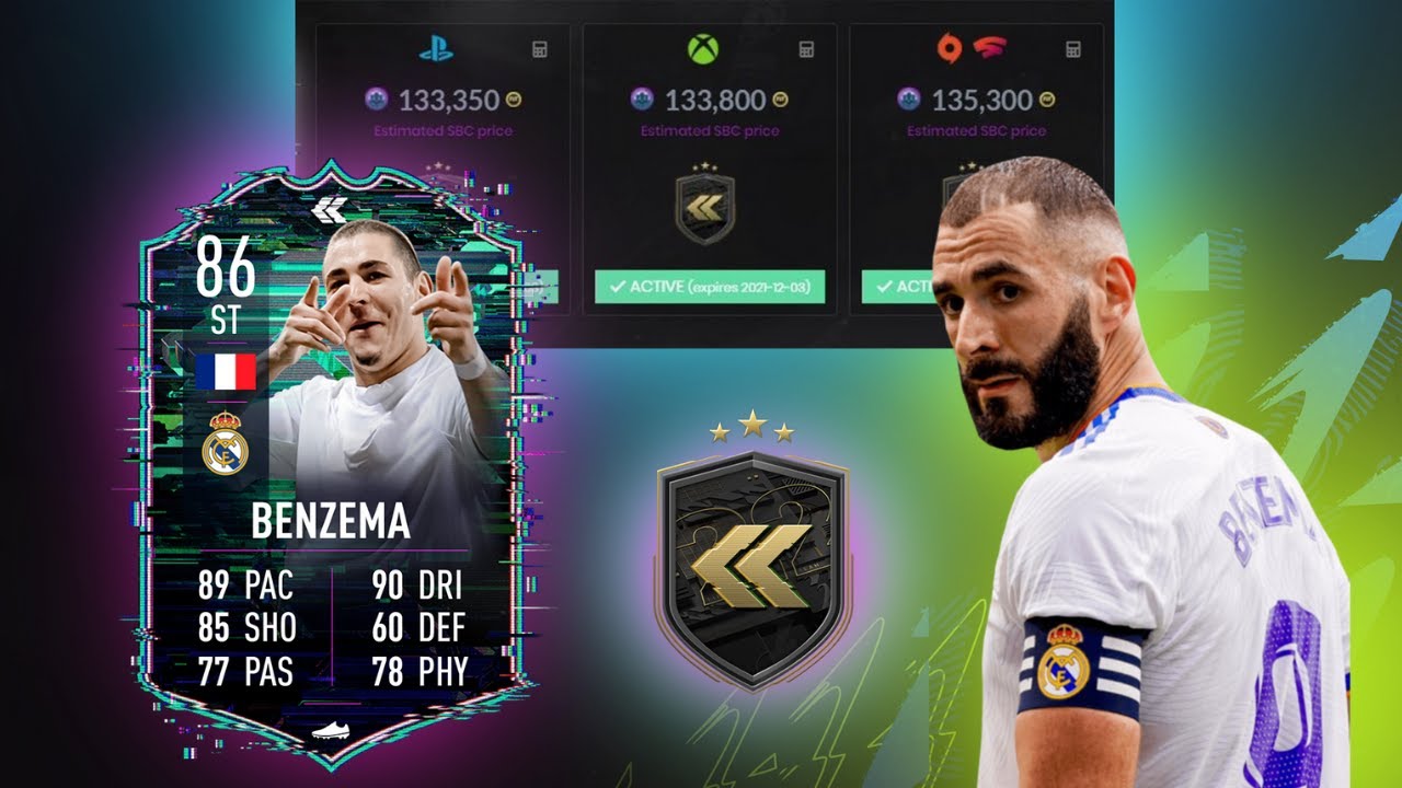 FIFA 22 | FLASHBACK BENZEMA SBC CHEAPEST SOLUTION NO LOYALTY 😱🔥