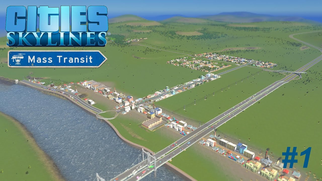Let's Play Cities: Skylines - Mass Transit #1 (Angusburg)