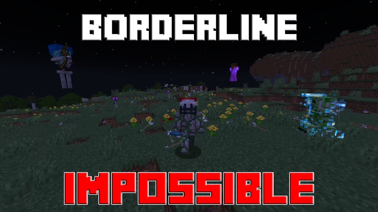 I Buffed Mobs to make Minecraft Impossible - YouTube