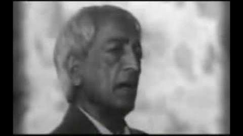 Jiddu Krishnamurti in Zeitgeist (español)