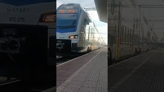 jégmadár expressz vonat indul 815-015-ös KISS-el Székesfehérvárról