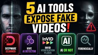 5 FREE AI Detection Tools That Can Spot Fake Videos, Images & Text🤯| Deepfake Detector Websites 2026