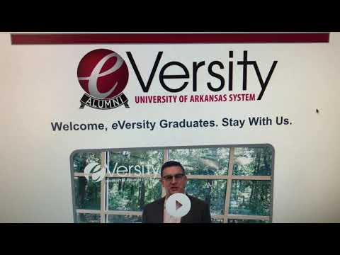 The University of Arkansas System eVersity Alumni Association is Here!