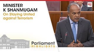 Minister Shanmugam on standing united against the threat of terrorism