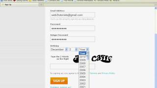Web 2 and You's Tutorial for Creating a Ning.com Account