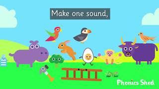Phonics Shed - Songs - Double letters