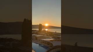 Beautiful sunrise at Sunny Beach (Bulgaria)