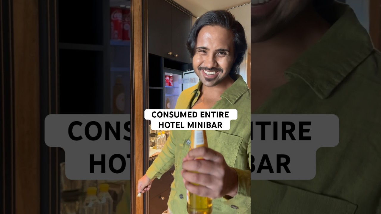 Poora Minibar kiya Khali 