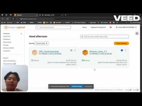 Launch a Linux Virtual Machine with Amazon Lightsail