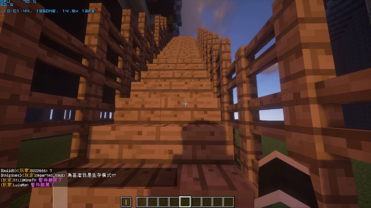 Minecraft 建築小型三桅帆船 羅薩號 Youtube