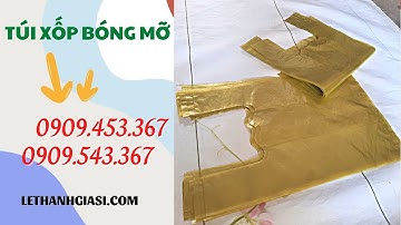 Nguồn sỉ túi xốp bóng mỡ hai quai giá rẻ cho đại lý | túi xốp hàng chợ