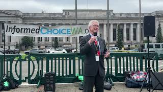 Rep. John Ley speaks at Informed Choice event at the state Capitol