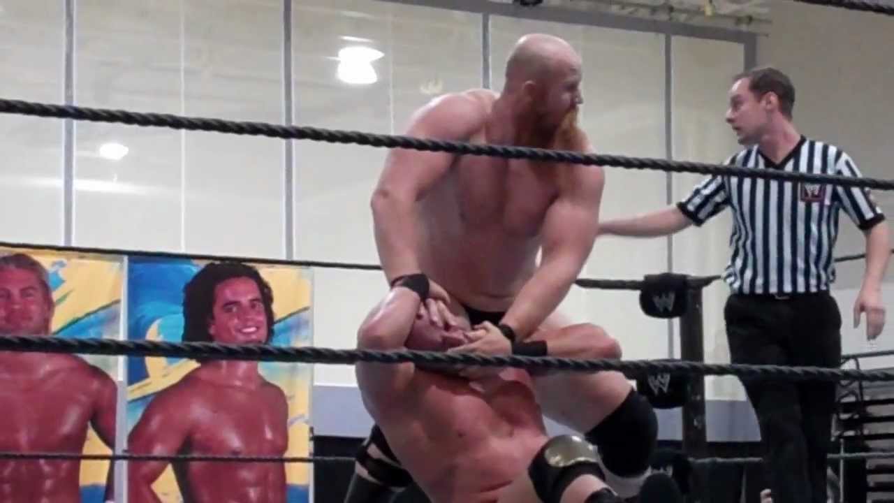 FCW WWE NXT Erick Rowan and J Bronson w/Byron Saxton vs. Chad Baxter and Chase Donovan (Part 2)