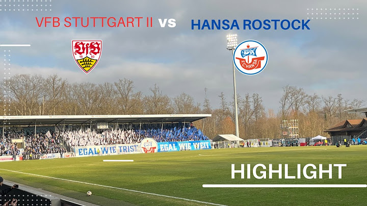 3. Liga | VfB Stuttgart II gegen Hansa Rostock | Kampf gegen den Abstieg !!! 😨