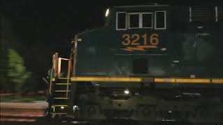 CSX X115  Bare Table Train With Horn Salutes!