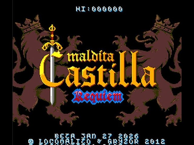 Maldita Castilla: Requiem - A Ghost'n'Goblins homage with  teased Megadrive demo via PlayOnRetro!