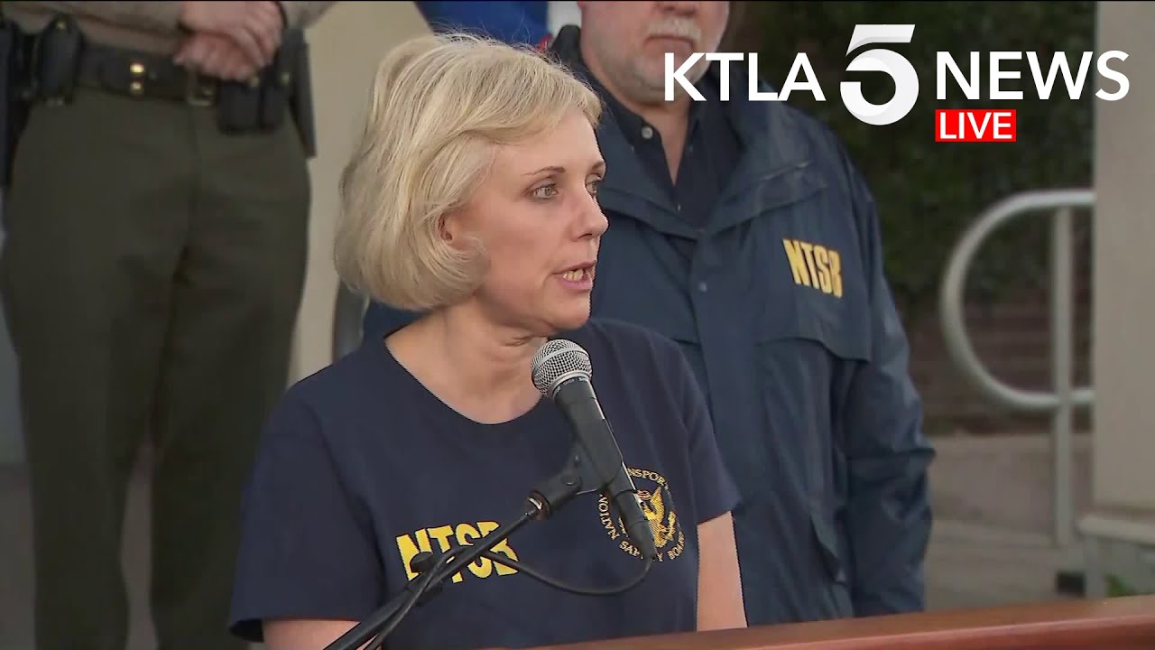 NTSB, L.A. Sheriff Provide Update on Kobe Bryant Helicopter Crash