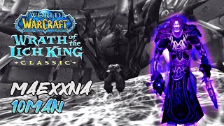 Shadow Priest vs Maexxna 10M | Wrath of the Lich King Classic