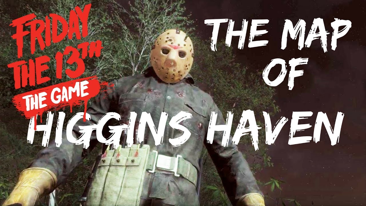 How big is the map in friday the 13th map higgins haven youtube