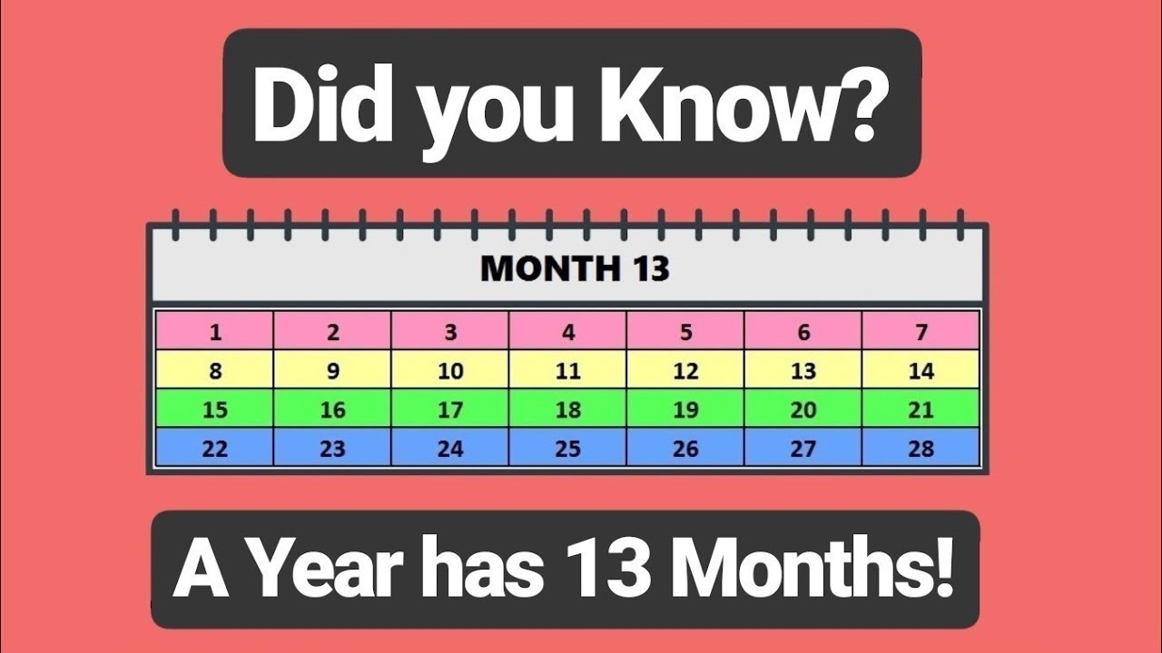 Which Country Has 13 Months Calendar Which Country Has 13 Months Calendar