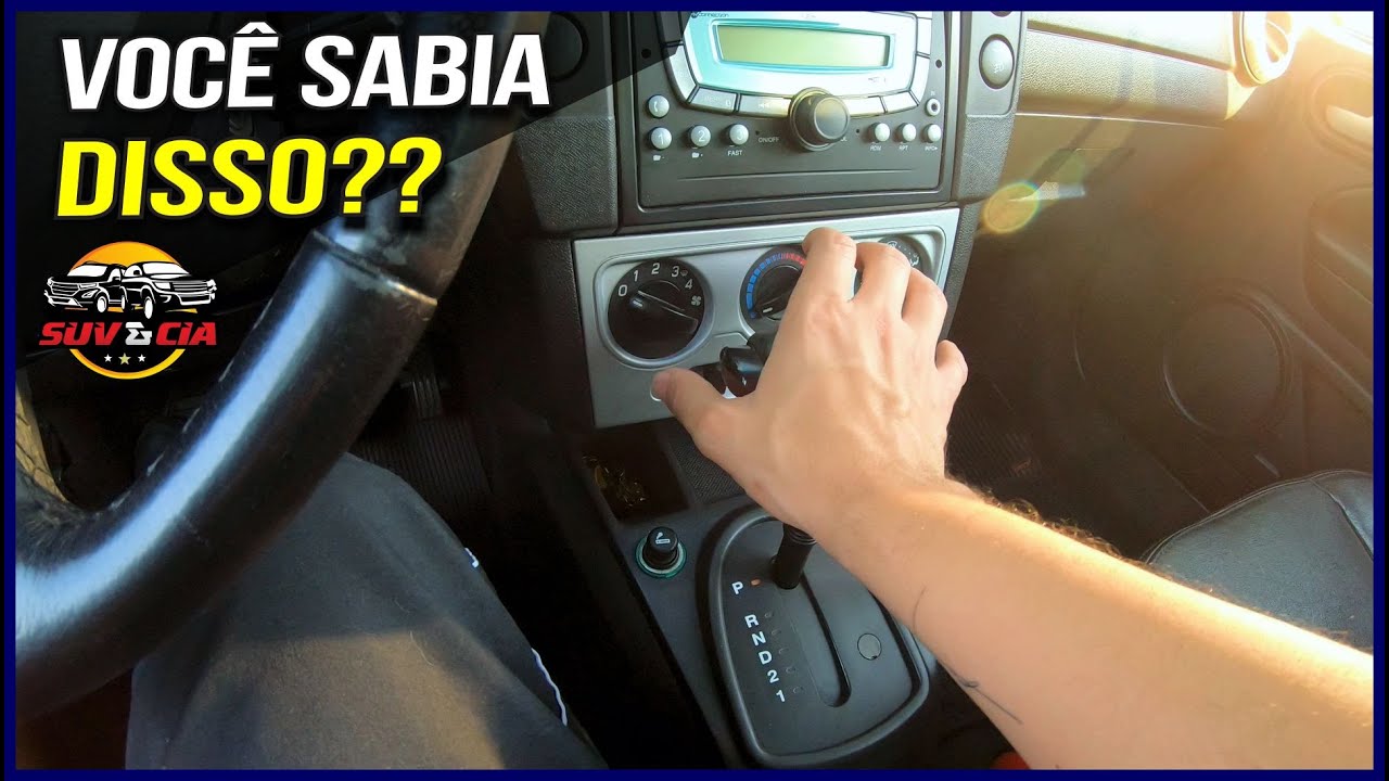 Como estacionar carro com câmbio automático. - YouTube